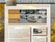 Tablet Screenshot of daltonsmemorial.com